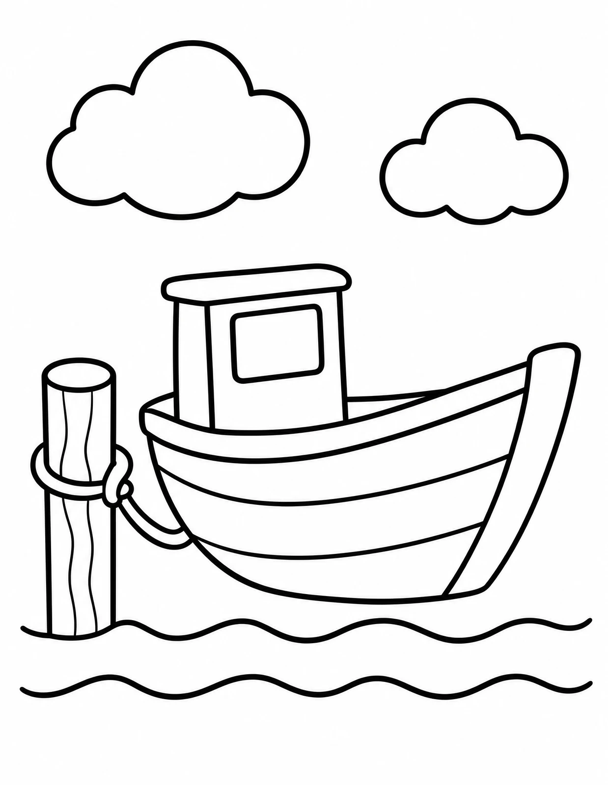 Libro da colorare — bambini — pagina 1, realizzato con Fablemora