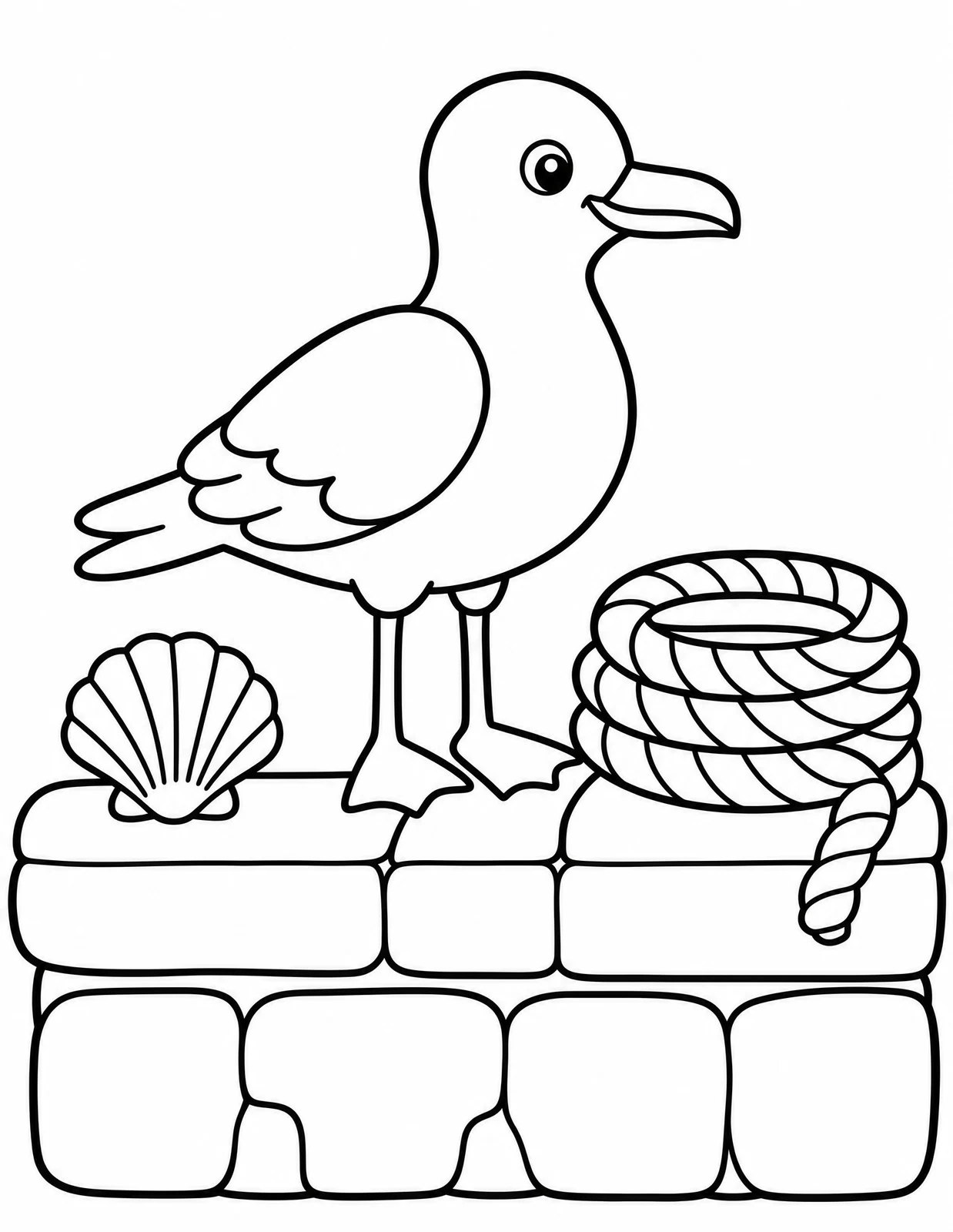 Libro da colorare — bambini — pagina 2, realizzato con Fablemora